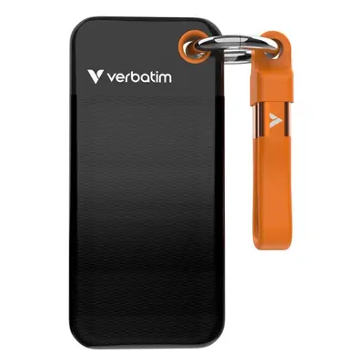 Externí disk VERBATIM Pocket SSD 1TB, oranžová