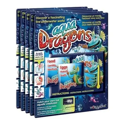 Experimentální sada Aqua Dragons Vodní dráčci - náhradní sada vajíček a krmení