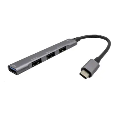 USB Hub i-tec USB-C Metal HUB 1x USB 3.0 + 3x USB 2.0