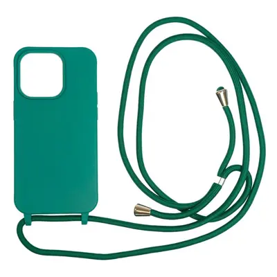 Kryt na mobil Mobile Origin Lanyard Case Dark Green iPhone 14 Pro