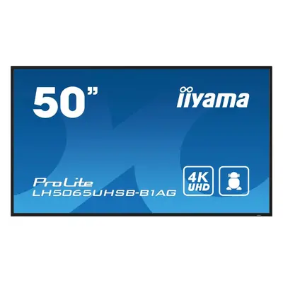 Velkoformátový displej 50" iiyama ProLite LH5065UHSB-B1AG