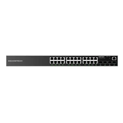 Grandstream GWN7803P Managed Network PoE Switch 24 1Gbps portů s PoE, 4 SFP porty