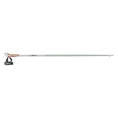 Nordic walking hůlky Leki Passion smokegreen-white-dark anthracite, 100 cm