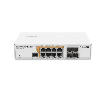 Switch Mikrotik CRS112-8P-4S-IN