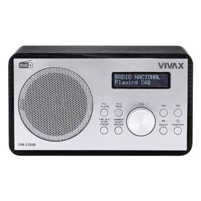 Rádio VIVAX DW-2 DAB Black