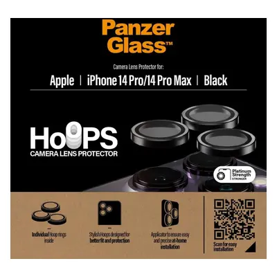 Ochranné sklo na objektiv PanzerGlass HoOps Apple iPhone 14 Pro/14 Pro Max - ochranné kroužky pr