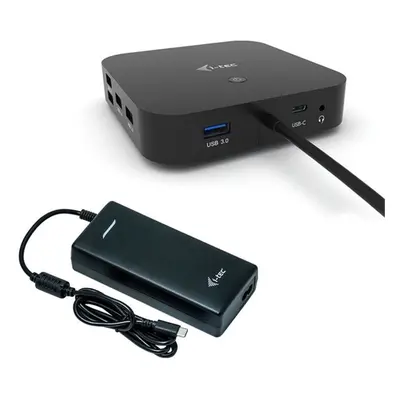 Dokovací stanice i-tec USB-C HDMI DP Docking Station + i-tec Universal Charger 112 W