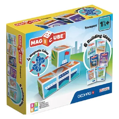 Stavebnice Geomag Magicube Doprava