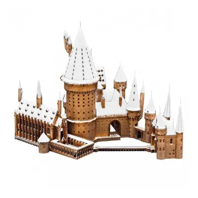 3D puzzle Metal Earth 3D puzzle Harry Potter: Zasněžený Bradavický hrad (ICONX)