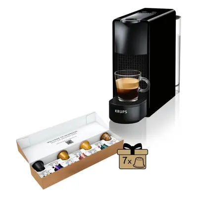 Kávovar na kapsle NESPRESSO KRUPS Essenza Mini Piano Black XN1108