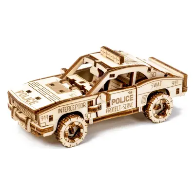 3D puzzle WOODEN CITY 3D puzzle Superfast Police Car