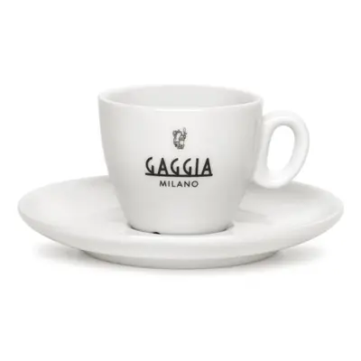 Gaggia šálky s podšálky espresso 6 ks