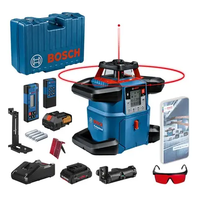 Rotační laser BOSCH Professional GRL 600 CHV + LR60 + RC6 + kufr 0.601.061.F00