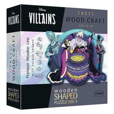 Puzzle TREFL wood craft origin puzzle Villains: Kujeme pikle 505 dílků