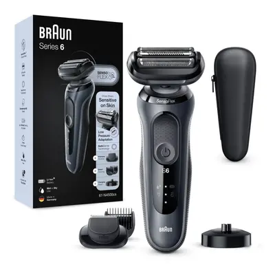 Holicí strojek Braun Series 6 61-N4500cs + nabíjecí stojánek