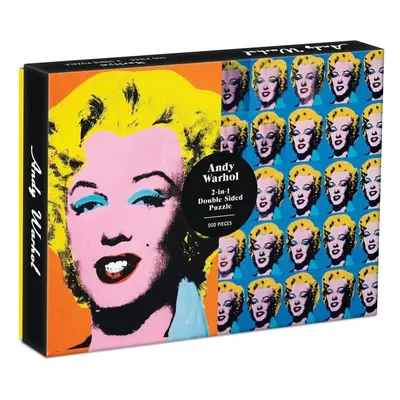 GALISON Oboustranné puzzle Andy Warhol Marilyn 500 dílků