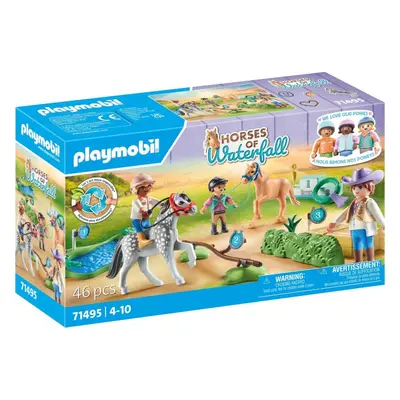 Set figurek a příslušenství Playmobil 71495 Turnaj poníků