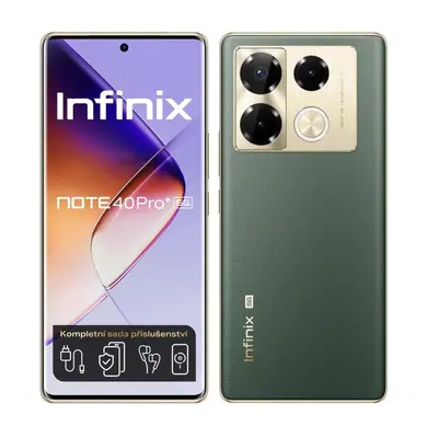 Mobilní telefon Infinix Note 40 PRO+ 5G 12GB/256GB Vintage Green