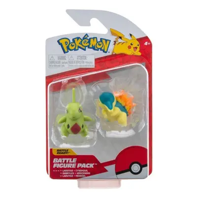 Figurky Pokémon Battle pack Larvitar a Cyndaquil, 5 cm