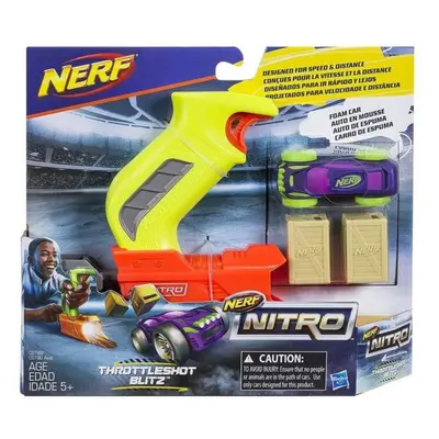 Herní set Nerf Nitro Throttleshot Blizt – žlutý