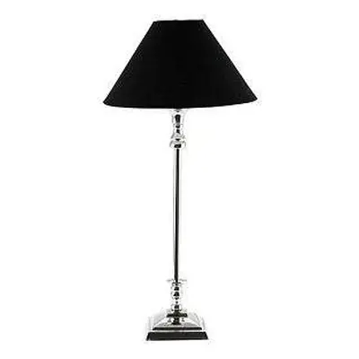 Stolní lampa Lene Bjerre Esmeralda 43 cm, stříbrná