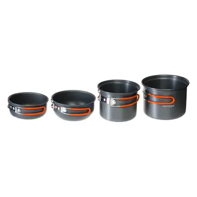 Kempingové nádobí Campgo Cookware 4pcs Set Alu