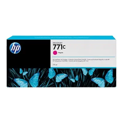 HP originální ink B6Y09A, HP 771C, magenta, 775ml, HP Designjet Z6200, Z6600, Z6800