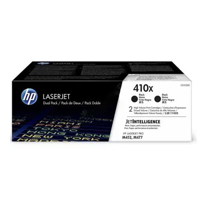 Toner HP CF410XD č. 410X Dual Pack černý 2ks originální