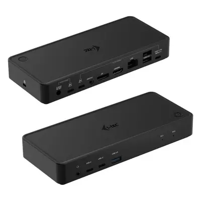 Dokovací stanice i-tec USB-C/Thunderbolt KVM Docking station Dual Display, Power Delivery 65/100