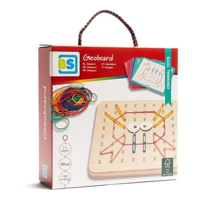 Kreativní sada BS Toys Geoboard