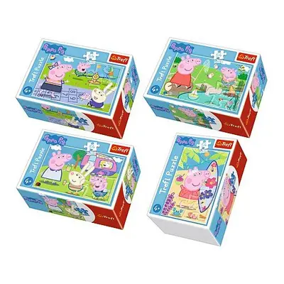 TREFL Displej Puzzle Prasátko Peppa 54 dílků (40 ks)