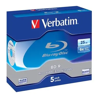 Média Verbatim BD-R 25GB 6x, 1ks v krabičce, Blu-ray