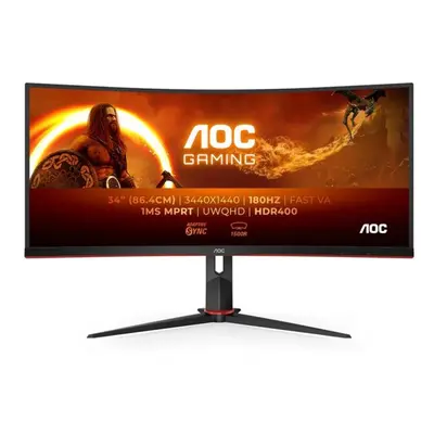 Monitor 34" AOC CU34G2XP/BK