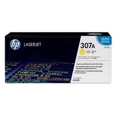 Toner HP CE742A žlutý originální