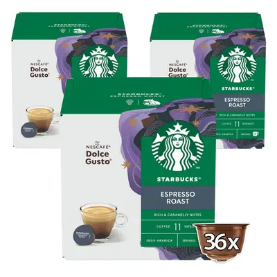 Kávové kapsle STARBUCKS® Espresso Roast by NESCAFÉ® Dolce Gusto® - 36 kapslí