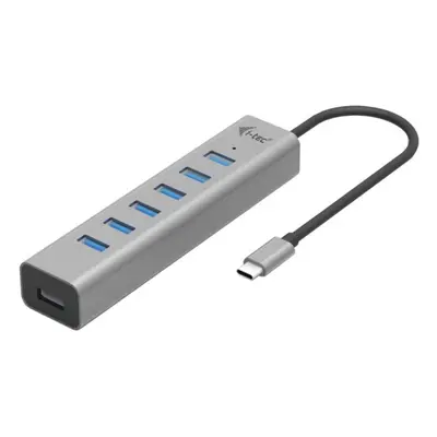 USB Hub i-tec USB-C Charging Metal HUB 7 Port