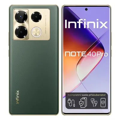 Mobilní telefon Infinix Note 40 PRO 12GB/256GB Vintage Green