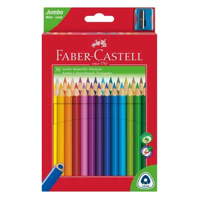 Pastelky FABER-CASTELL Jumbo, 30 barev