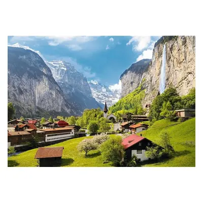 Puzzle Trefl Puzzle Lauterbrunnen, Švýcarsko 3000 dílků