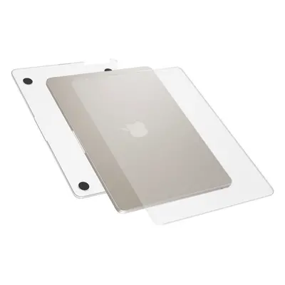 Epico Slim Shell for Macbook Air 13,6" M2 (2022)/M3 (2024) (A2681/A3113) - matná transparentní 6