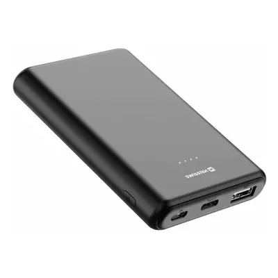 Powerbanka Swissten Power Line Power Bank 5000 mAh 20W Power Delivery černá