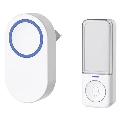 Zvonek MAKETOP YF-100 kinetic doorbell, bílý