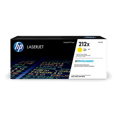 HP 212X LaserJet žlutá tonerová kazeta, W2122X