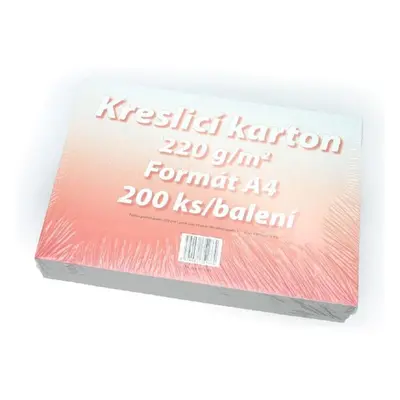 Skicák Vikpap Kreslící karton 220g A4 (200ks)