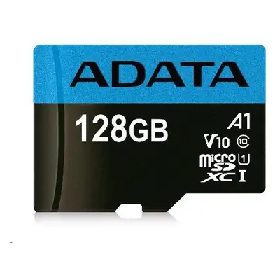 Adata/micro SDXC/128GB/100MBps/UHS-I U1 / Class 10/+ Adaptér