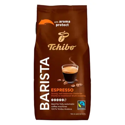 Káva Tchibo Barista Espresso, zrnková, 1000g