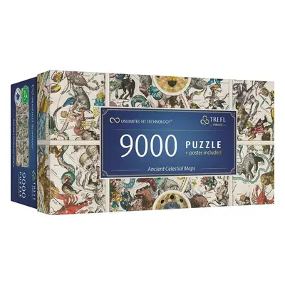 Puzzle TREFL puzzle UFT Staré nebeské mapy souhvězdí 9000 dílků