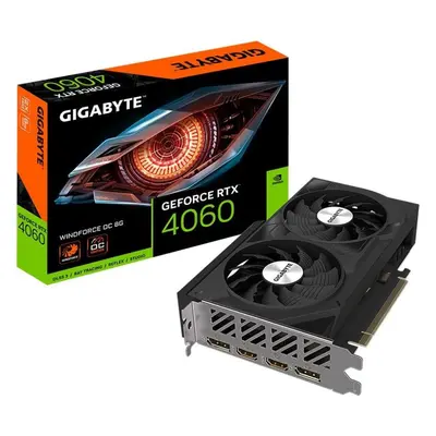 Grafická karta GIGABYTE GeForce RTX 4060 WINDFORCE OC 8G