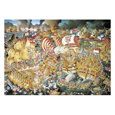 HEYE Puzzle Bitva u Trafalgaru 2000 dílků