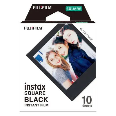 Fotopapír FujiFilm film instax square Black frame 10 ks